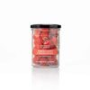 Premium Freeze-Dried Strawberries Jar 25g – 100% Natural & Crunchy Glass jar filled with premium freeze-dried strawberries, showcasing their bright red colour and crispy texture—ideal for healthy snacking, baking, and smoothie toppings.