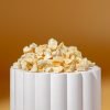 Freeze-Dried Peach Cubes | Natures Element (Close-Up) Close-up of freeze-dried peach cubes – Natures Element