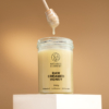Nature’s Element raw creamed honey with wooden dipper – pure unprocessed honey