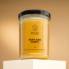 Nature’s Element 1kg pure raw honey in glass jar on beige background – unheated, unblended, unfiltered natural EU honey
