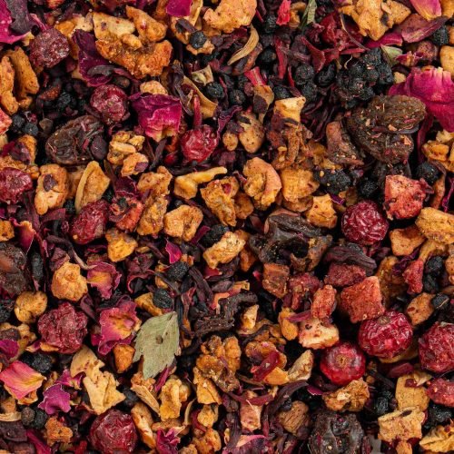 Dried fruit and hibiscus mix for Red Dragon Fruit Tea – Nature’s Element