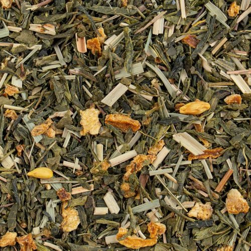 Green tea with lemon peel and lemongrass – Nature’s Element Sicilian Lemon